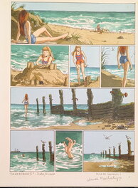 Dina Kathelyn - La vie en rose - planche 1 - Mise en couleur