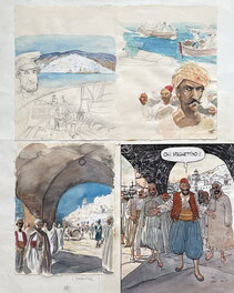 Jacques Ferrandez - Carnets d'Orient - Planche originale