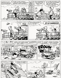 Francis - 1970 - Marc Lebut : la Ford T en Vadrouille - Planche originale