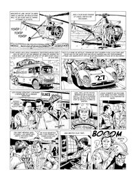 Frédéric Marniquet - The DRIVERS - Planche originale