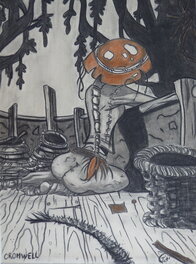 Cromwell - Anita Bomba - Original Illustration