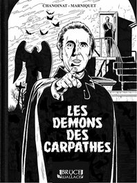 Frédéric Marniquet - Les démons des Carpathes - Tirage de tête - Noir et blanc - 350 ex - Planche originale
