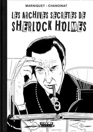Frédéric Marniquet - Tirage de tête noir - Les archives secrètes de Sherlock Holmes - Intégrale - Planche originale