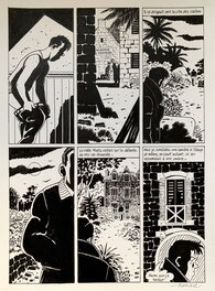 François Ravard - Plance Nestor Burma - Planche originale