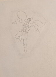 Alex Toth - Superman - Super friends 1973 - animation drawing - Illustration originale