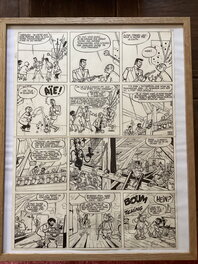 Will - Tif et Tondu , Le retour de choc - Planche originale