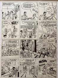 Will - Tif et Tondu , Le retour de choc - Planche originale