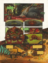 Olivier Ledroit - Sha - The Shadow One, Tome 1 - Planche originale