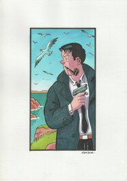 François Ravard - Nestor Burma - Illustration originale