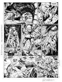 Gil Formosa - Sergent Major BOWEN - Planche originale