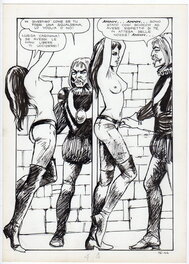 Milo Manara - Jolanda de Almaviva n°16 - Planche originale