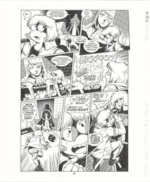 Leiji Matsumoto - Captain Harlock | Albator, le corsaire de l'espace | Emeraldas | Deathshadow Rising #6 pg.21 - Planche originale