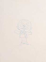 Jack Dazzo - Mr. PRINGLES - TV commercial animation drawing - Illustration originale