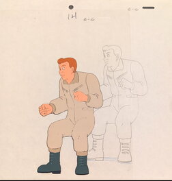 Charles Crawford - The Real Ghostbusters - Raymond Stanz - animation cels and drawing - Illustration originale