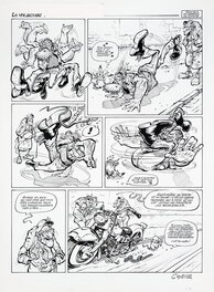 Coyote - Mammouth et Piston - Planche originale