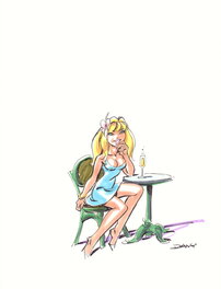 Dany - Il était 7 fois n°19 + Dédicace couleur n°59/77 - Dédicace