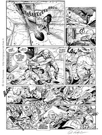 Gil Formosa - Sergent-Majoor BOWEN - Planche originale