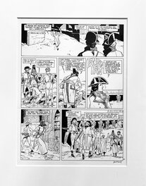 André Juillard - Arno : PLANCHE ORIGINALE N*32 TOME N*2 L’ŒIL DE KÉOPS (SIGNÉE) - Planche originale