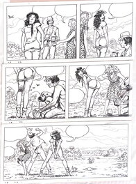 Milo Manara - Manara : Le déclic tome 2 planche 3 - Planche originale