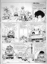 William Vance - Vance : XIII tome 9 planche 8 - Planche originale