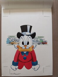 Olivier Fiquet - Couverture originale mickey parade / olivier fiquet - Couverture originale
