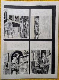 Bernie Krigstein - Krigstein / Crandall. Crime Illustrated (EC) #1 (November 1955) - Planche originale
