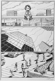 Frederik Peeters - Koma - Au Commencement - T6 p46 - Planche originale