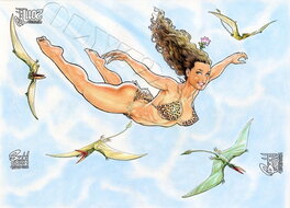 Budd Root - Cavewoman Cover Gallery 4 Meriem by Budd Root - Comic Strip