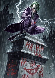 Anthony Jean - Joker - Original Illustration