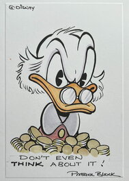 Patrick Block - Uncle Scrooge - Original Illustration