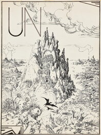 Philippe Druillet - Un Monde Nouveau - Original Illustration