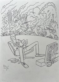 Hanco Kolk - Agent 327 - Planche originale