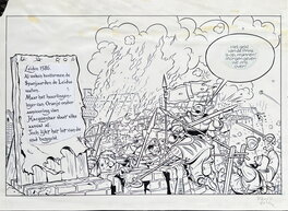 Hanco Kolk - Gillis de Geus - Spionage - Planche originale