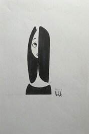 Hanco Kolk - Portret - Planche originale