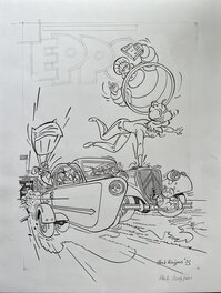 Henk Kuijpers - Franka Cover Eppo # 9 - Comic Strip