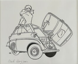 Franka - Original Illustration Franka Magazine 19 - page 2