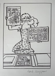 Henk Kuijpers - Franka - Vignet - Succes Verzekerd - Comic Strip