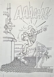 Henk Kuijpers - Housekeeping Poster - Comic Strip