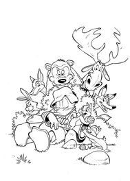 Paco Rodriguez Peinado - Donald Duck - Comic Strip