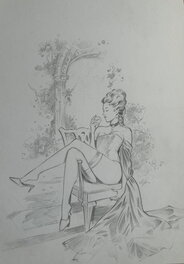 Giacomo Rosati - Burlesque - Illustration originale