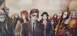 Olivier Grenson - Niklos Koda - Panoramique grand format - Illustration originale