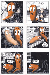 Killoffer - Retour de bâton - Planche originale