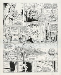 Michel Blanc-Dumont - Colby - "Altitude moins 30" - Planche originale