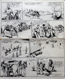 Gérald Forton - Teddy Ted - Planche originale