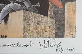 Signé : J.L.Pesch 2016. Signé : J.L.Pesch 2016.