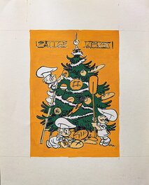 Berck - De bakkertjes - les petits boulangers - Original Illustration