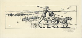 Patrice Pellerin - Aztèque - Original Illustration