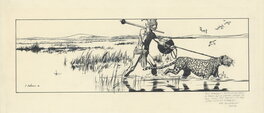 Patrice Pellerin - Aztèque - Illustration originale