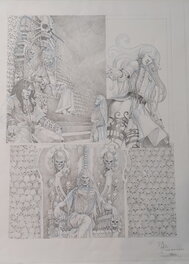 Erwan Seure Le Bihan - Planche originale Odin - Planche originale