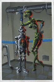 Jean-Michel Nicollet - Mekanopolis - Original Illustration